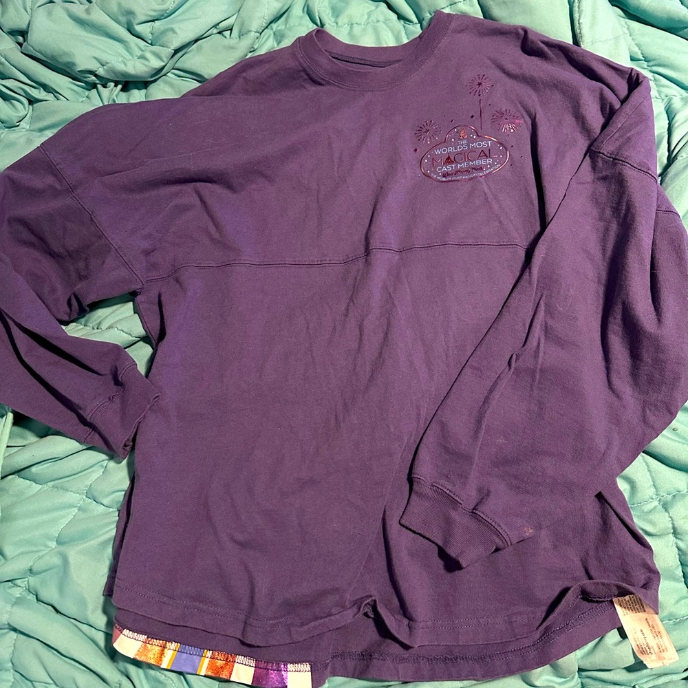 Rare Walt Disney World 50th Anniversary Cast Member Spirit Jersey Adult L